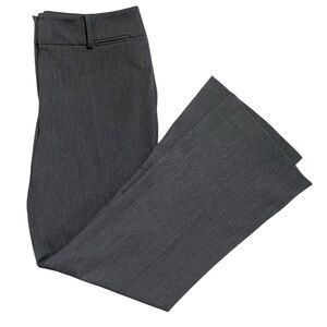 LOFT Gray Straight Leg Dress Pants - Women's Elegant Trousers